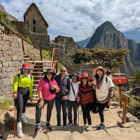 The guardian's house inside the Machu Picchu citadel of circuit 1 | Ultimate Trekking