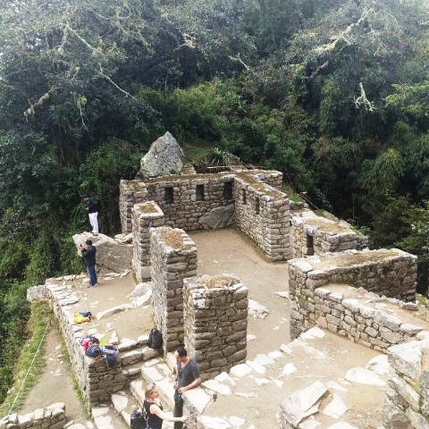Full structure of the Sun Gate Machu Picchu | Ultimate Trekking