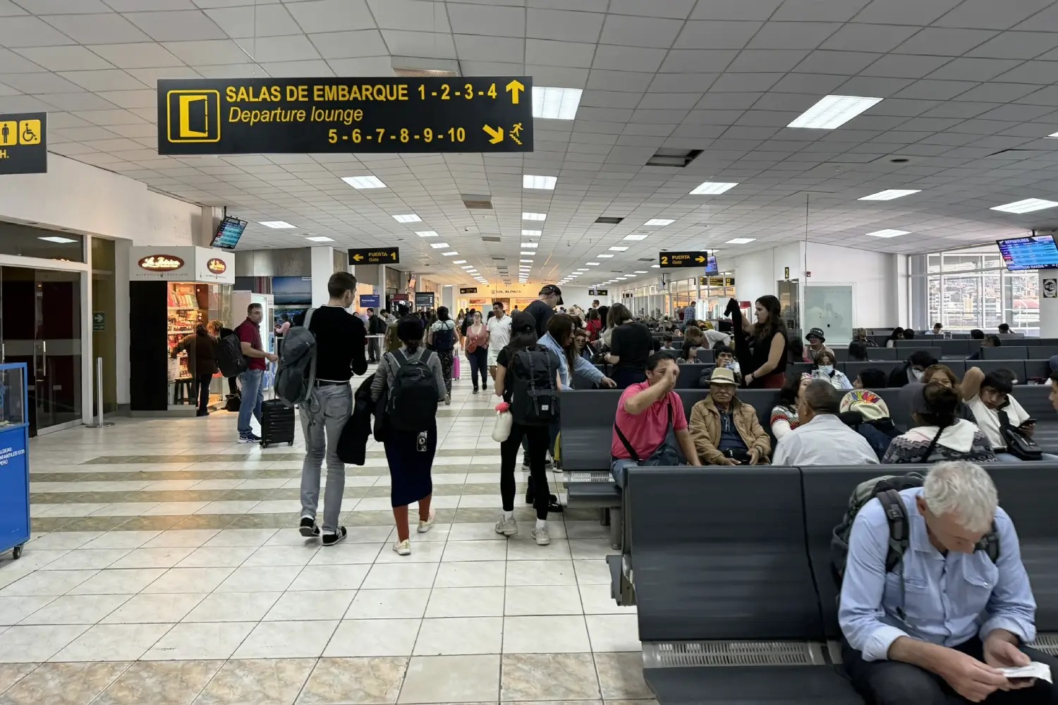 Cusco Airport Departure Lounge | Ultimate Trekking