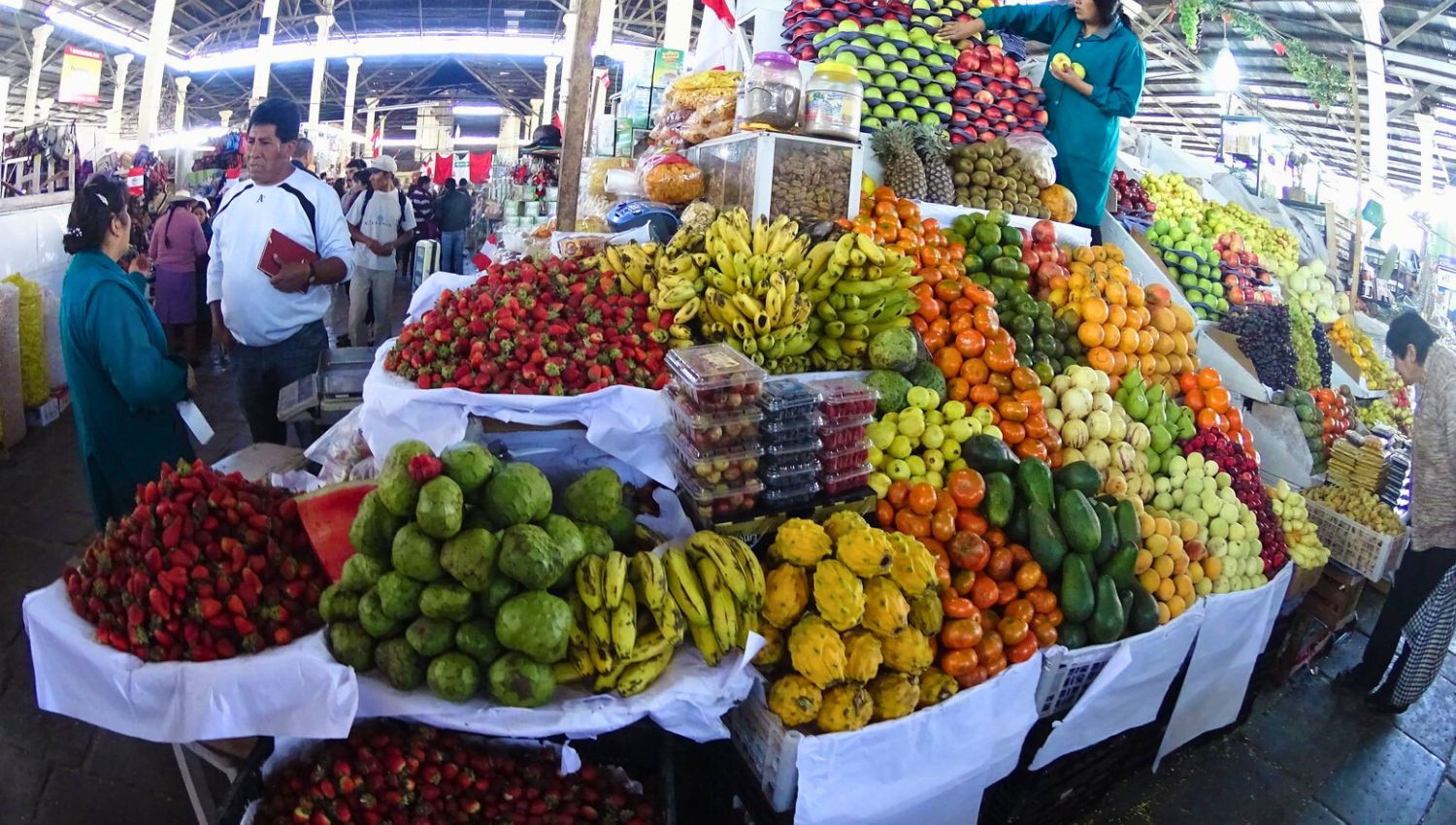 Fruits in the San Pedro Market Cusco