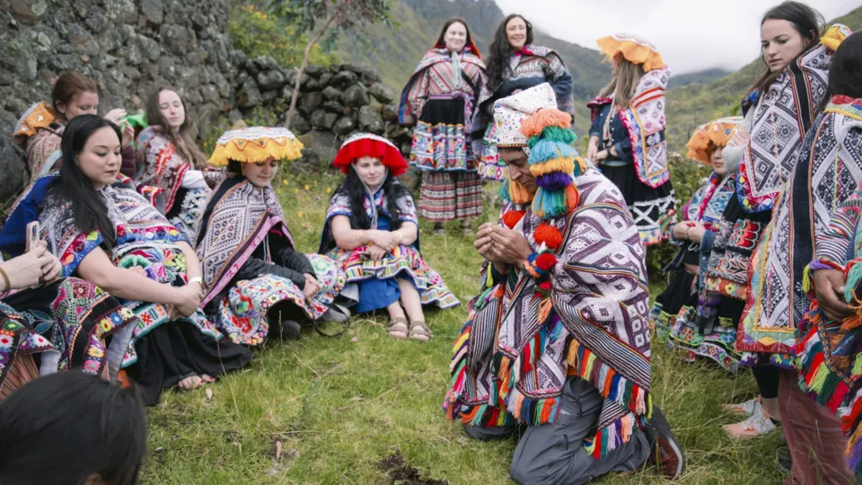 Ceremony of pachamama | Ultimate Trekking