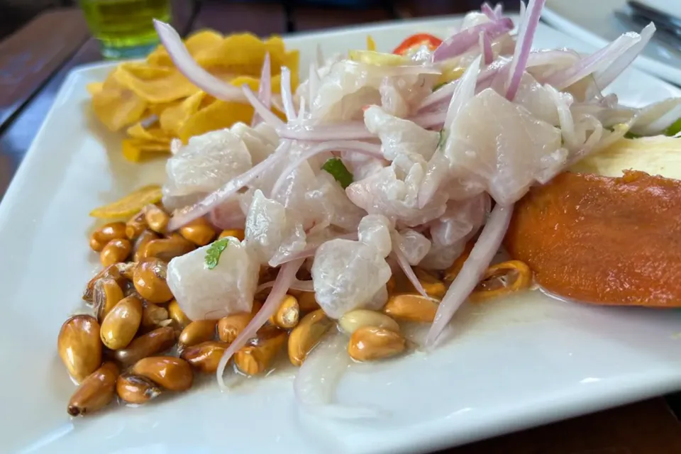 Ceviche with fresh fish | Ultimate Trekking