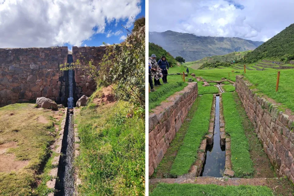 Inca aqueduct in the Tipon archaeological park | Ultimate Trekking