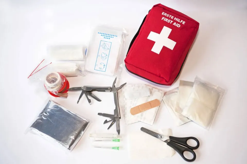 emergency kit with useful items | Ultimate Trekking