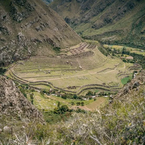 The archaeological site of Llactapata | Ultimate Trekking