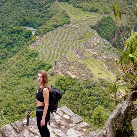view of Machu Picchu from Huayna Picchu | Ultimate Trekking