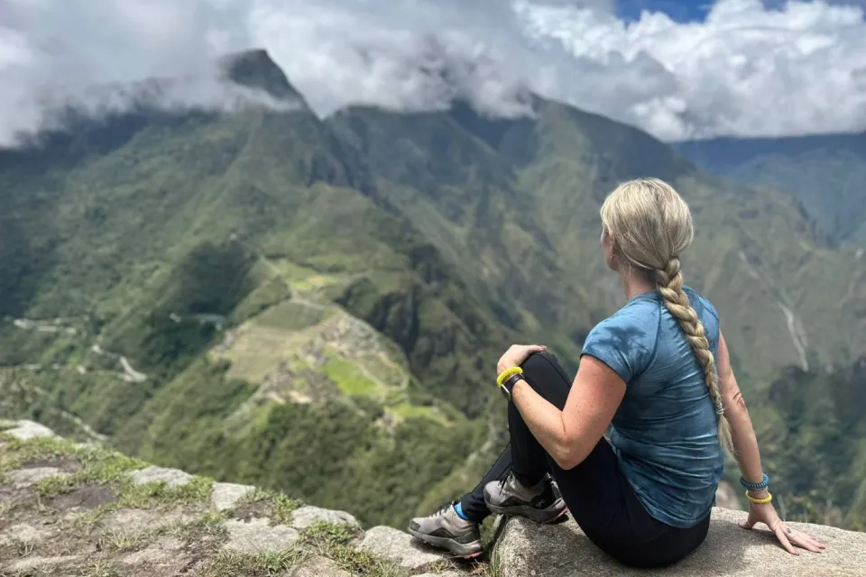 The view of Macchu picchu from Huayna picchu mountain | Ultimate Trekking