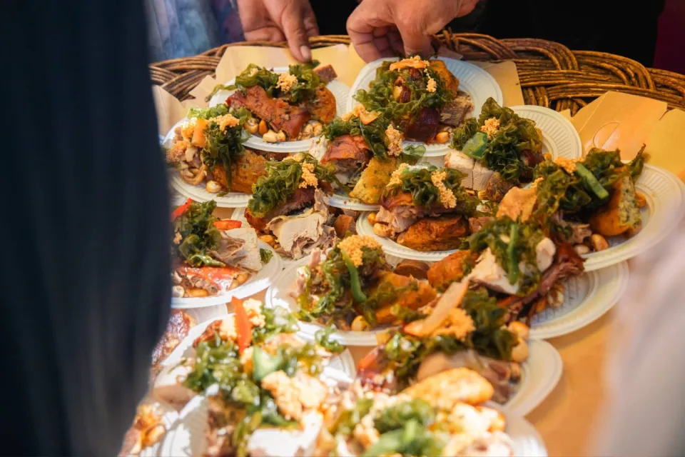 Various small plates of Chiriuchu | Ultimate Trekking