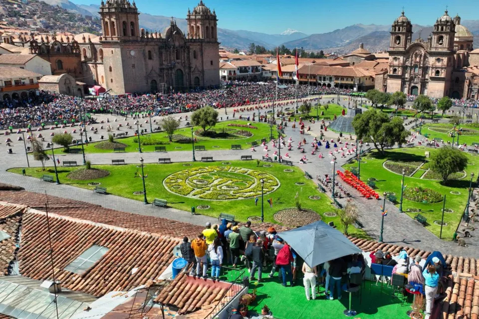 The Plaza de Armas during Inti Raymi | Ultimate Trekking