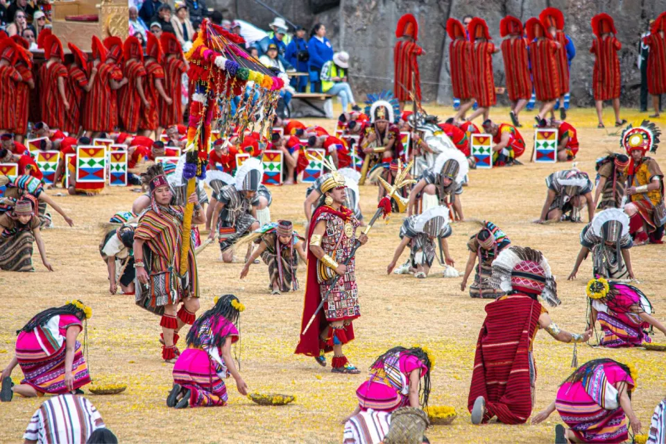 The staging of the inti raymi in Sacsahuayman | Ultimate Trekking