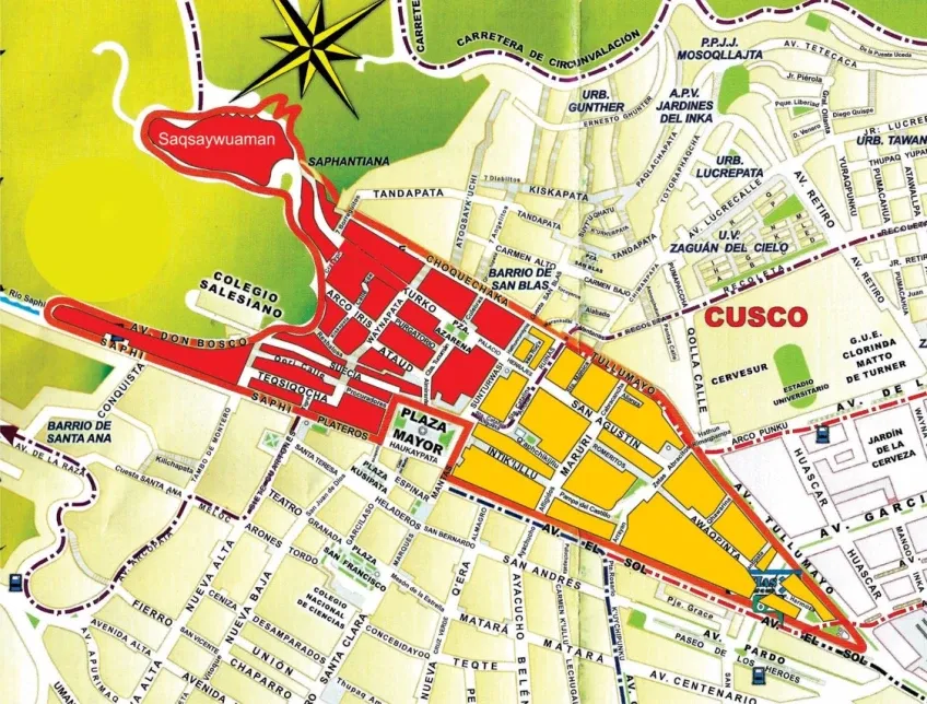 Cusco in the shape of a puma | Ultimate Trekking