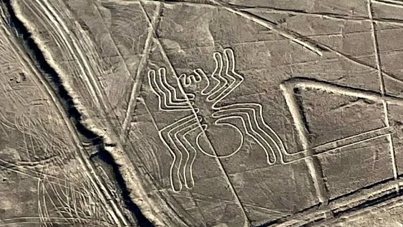 Geoglyph of spider of the nazca lines | Ultimate Trekking