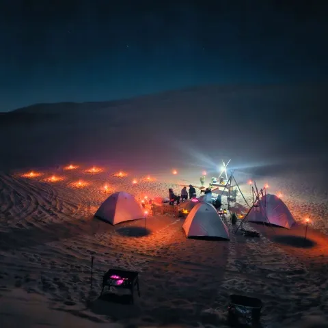 Campsites in the Huacachina dunes | Ultimate Trekking