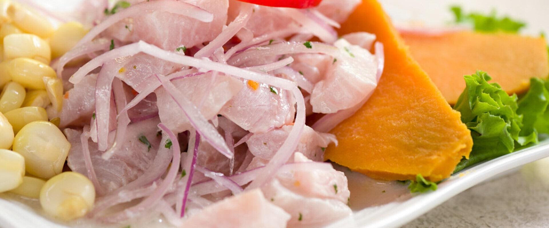 Healthy peruvian ceviche | Ultimate Trekking