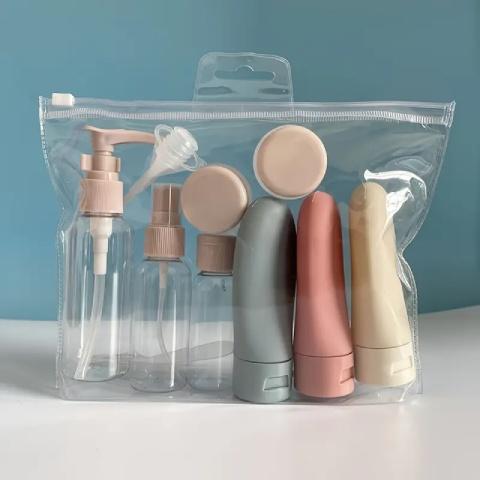 Bottles of shampoo, soap, and cleaning supplies for travel | Ultimate Trekking