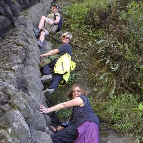 Steep flight of stairs on Machu Picchu Mountain | Ultimate Trekking