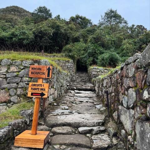 Entrance to Machu Picchu mountain | Ultimate Trekking