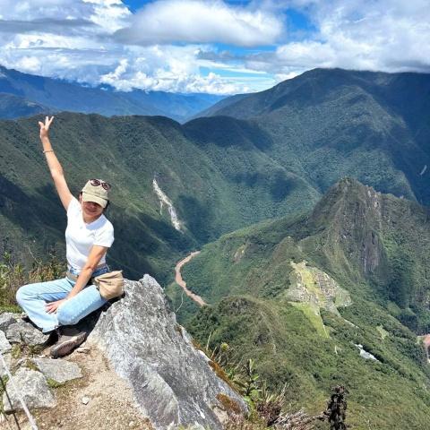 The view from Machu Picchu mountain | Ultimate Trekking