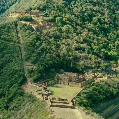 View of the archaeological site of Choquequirao | Ultimate Trekking
