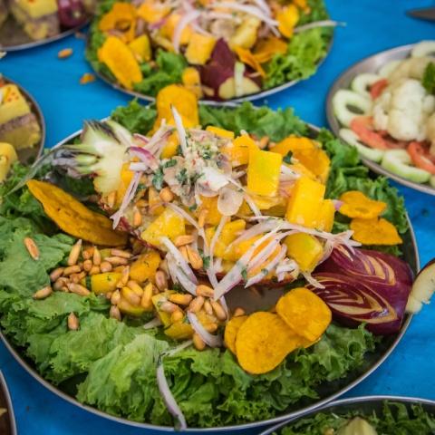 Ceviche in Choquequirao trek | Ultimate Trekking