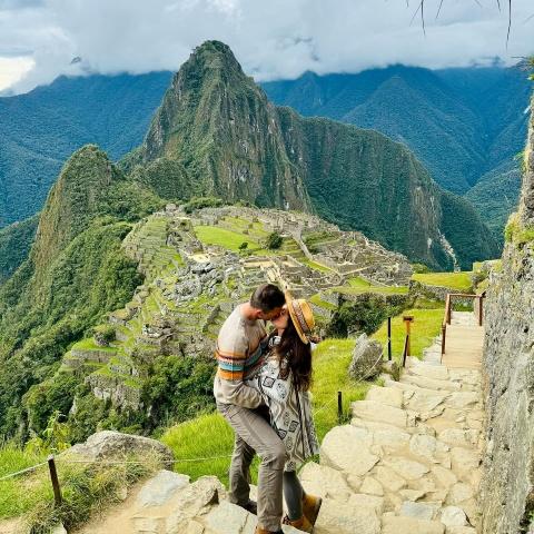 Tourists doing circuit 1-B of Machu Picchu | Ultimate Trekking