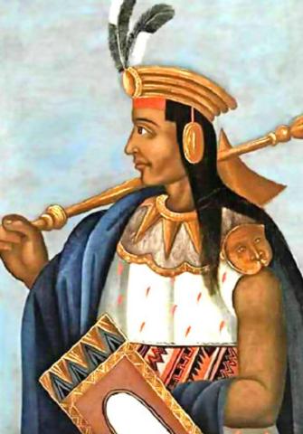 Cusco painting of Lloque Yupanqui's appearance | Ultimate Trekking