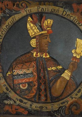 Cusco painting of Pachacutec's appearance | Ultimate Trekking