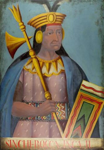 Cusco painting of Sinchi Roca's appearance | Ultimate Trekking