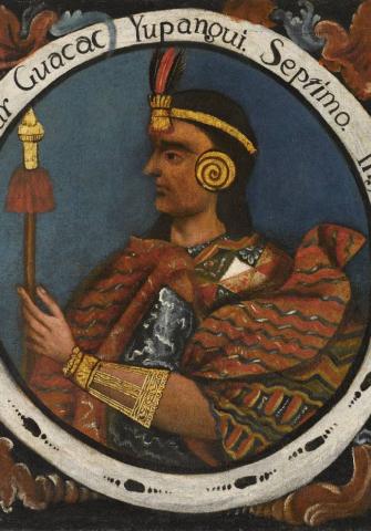 Cusco painting of Yahuar Huacac's appearance | Ultimate Trekking