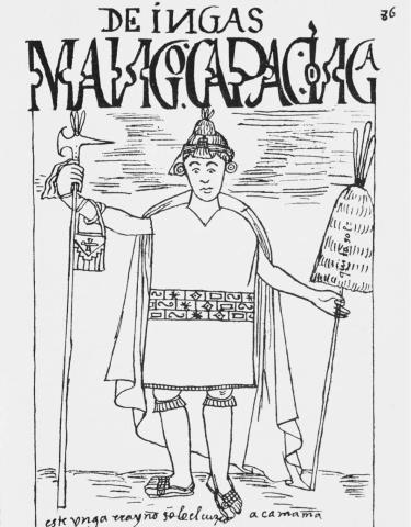 Graphic of guaman poma de ayala by Manco Capac | Ultimate Trekking