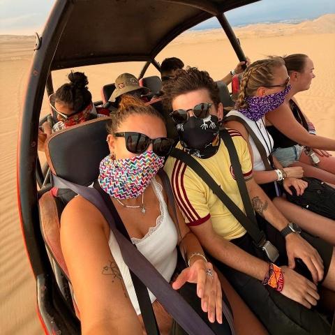 Tourists enjoying the buggy ride | Ultimate Trekking