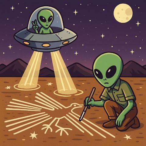 Extraterrestrials making the nazca lines | Ultimate Trekking